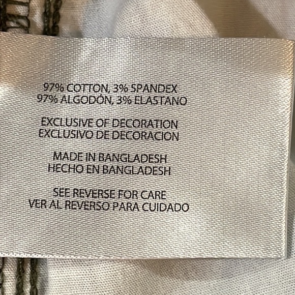 Eddie Bauer Green Men’s Pants 34 x 30 pockets stretch waist - Picture 12 of 13